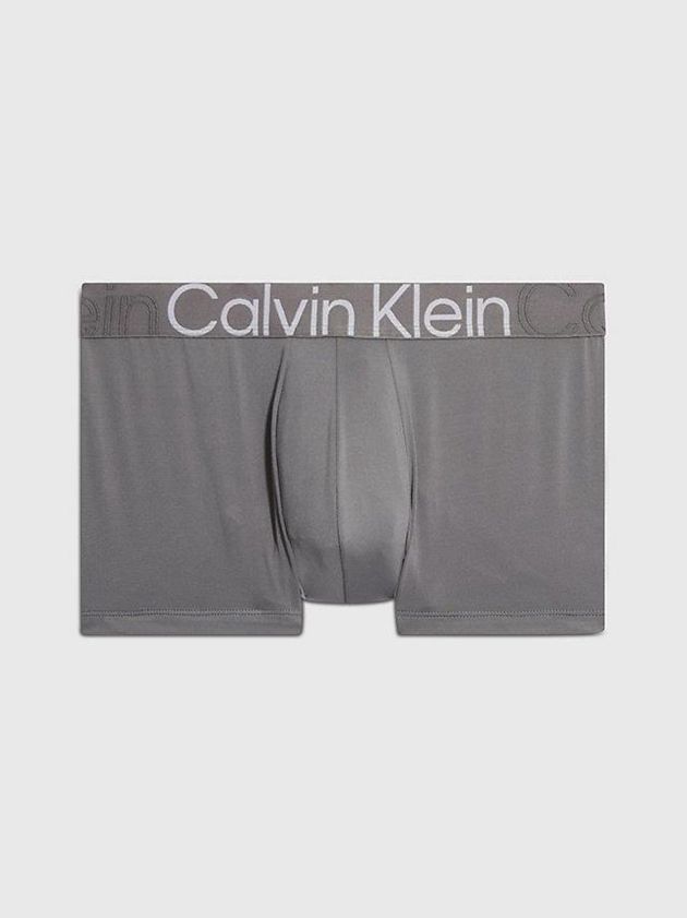 Calvin Klein USA Low Rise - Effect Mens Trunks Grey 9530786-GE